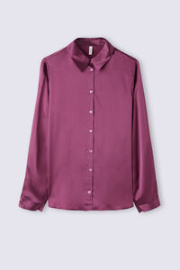 Chemise manches longues en soie
