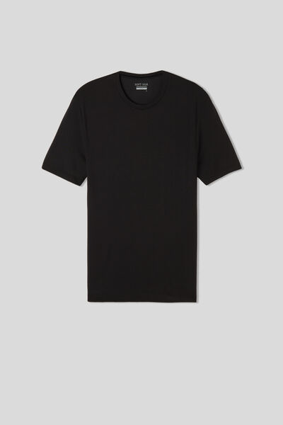 Modal and Silk T-Shirt