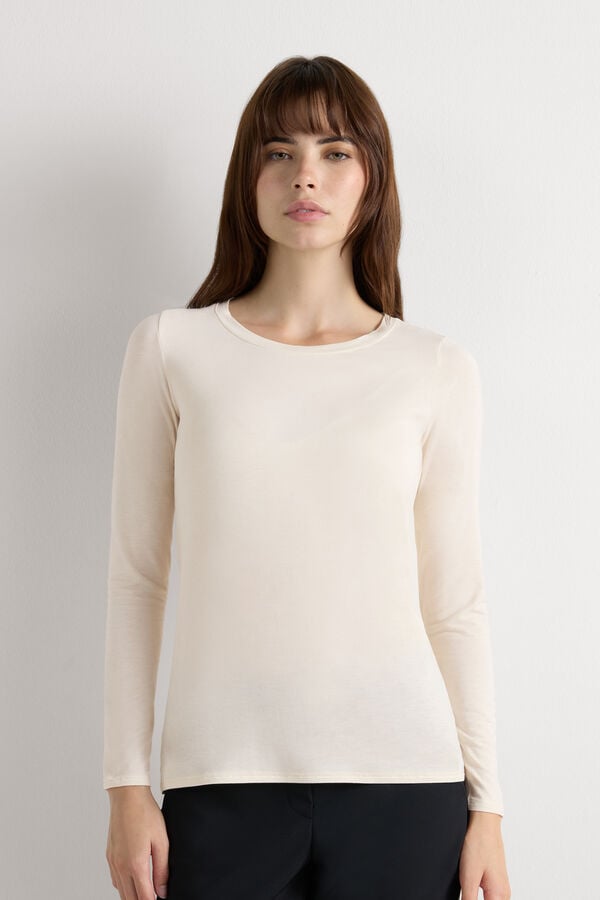 Langarmshirt aus Fresh Bamboo