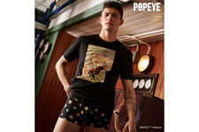 T-Shirt with Popeye Print