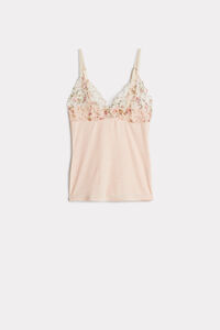 Being Romantic Ribbed Modal Top with Spaghetti Straps