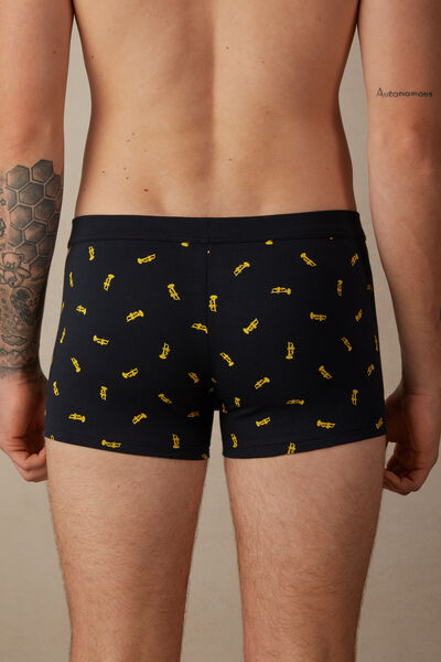 Boxershorts Trompeten aus elastischer Supima®-Baumwolle