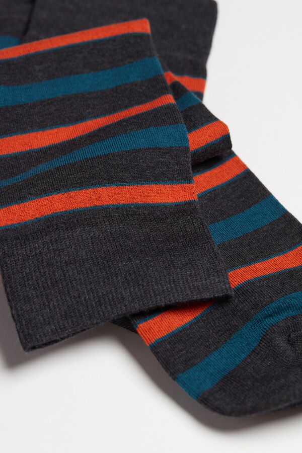 Multi-Pattern Long Supima Cotton Socks