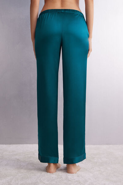 Pantalon en Satin de Soie