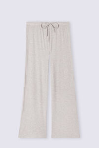 Pantalone Lungo a Palazzo in Modal Chic Comfort