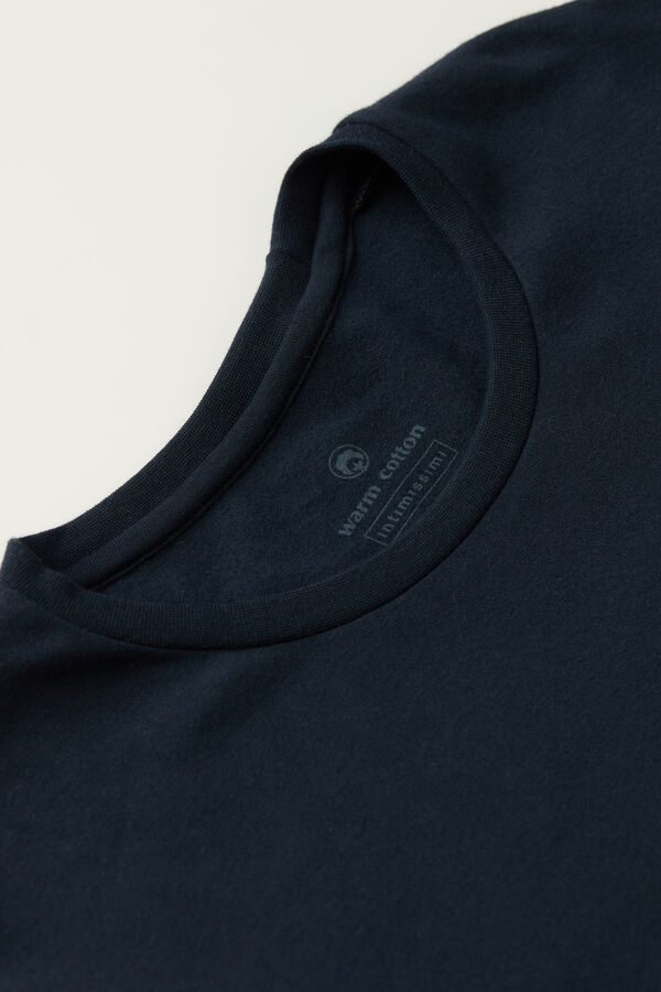 Warm Cotton Long-Sleeved Top