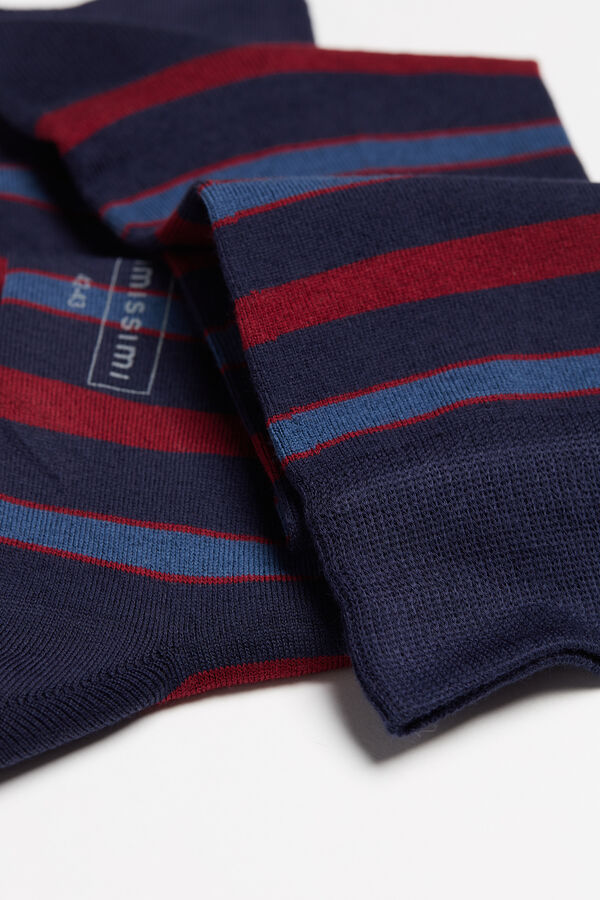 Multi-Pattern Short Supima Cotton Socks