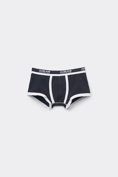 Boxers para Menino em Algodão Superior com Logótipo