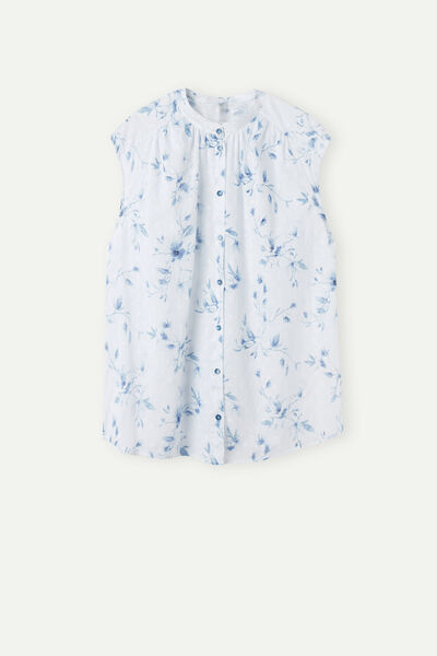 Elisir d’Amour Cotton Canvas Sleeveless Shirt