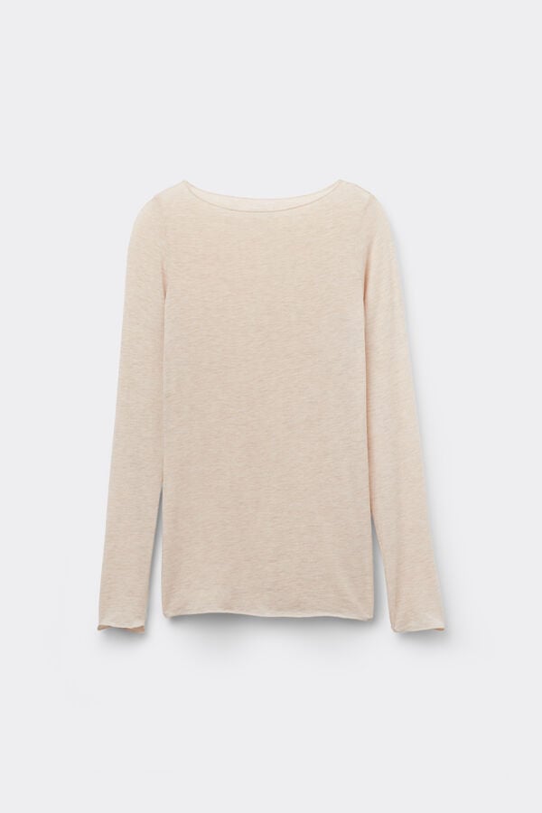 Boat Neck Modal Cashmere Ultralight Jumper