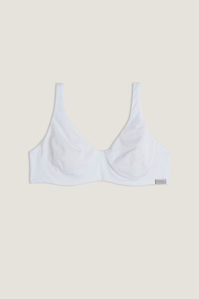 Soutien-gorge balconnet en coton GRETA