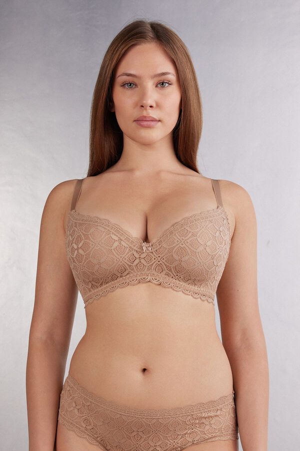 Soutien-gorge triangle Adele en dentelle