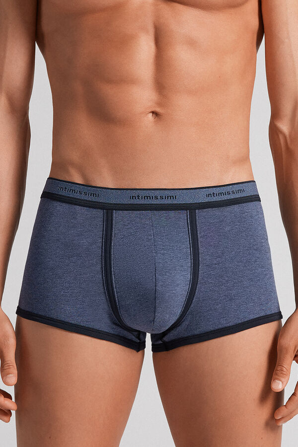 Boxerky Elastické Bavlny Supima® s Logem