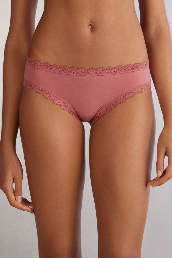 Cotton and Lace Knickers