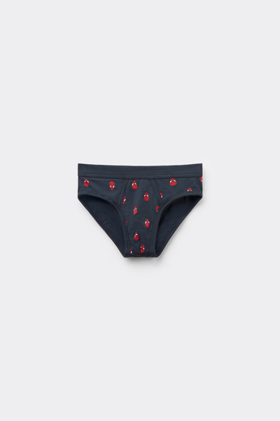 Cuecas em Algodão Superior Estampado Spider-man