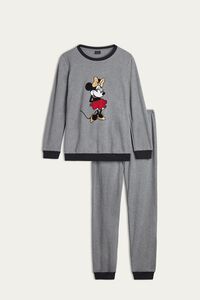 Minnie Lace Trim Warm Cotton Pajamas