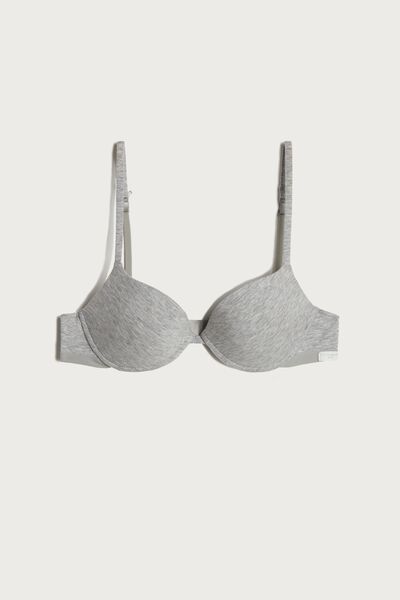 Bellissima B Cup Cotton Push-Up Bra