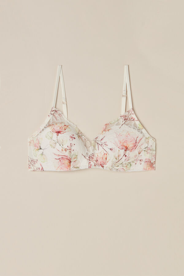 Women'secret Reggiseno Push Up Imbottito: Avorio, 100B, Multiway, Con Chiusura Frontale - 4