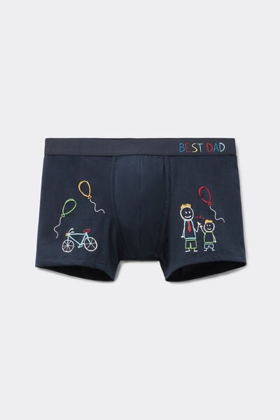 Best Dad Superior Pamuklu Boxer