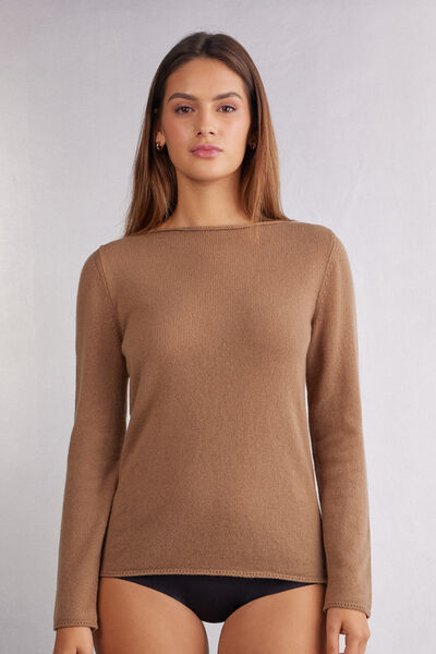 Maglia Manica Lunga 100% Cashmere