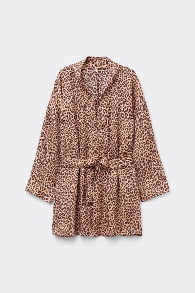 Kimono aus Viskosesatin Pretty Savage
