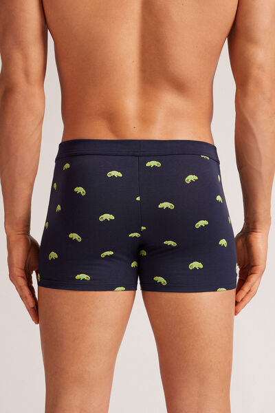 Boxer van Superior Katoen met Kameleonprint