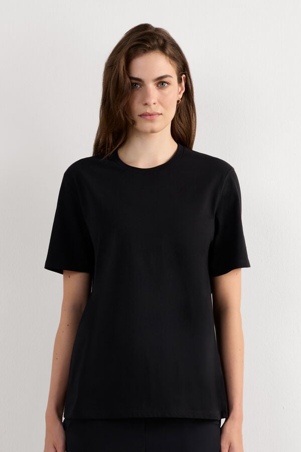 Short-Sleeved Superior Cotton Top