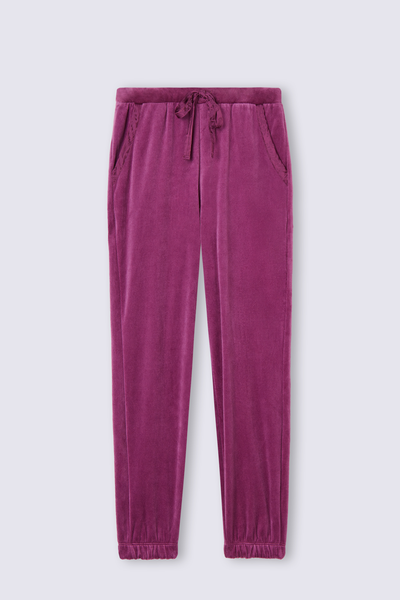 Pantalón Largo de Chenilla Velvet Paisley
