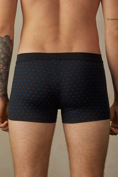 Lily-Print Stretch Supima® Cotton Boxers