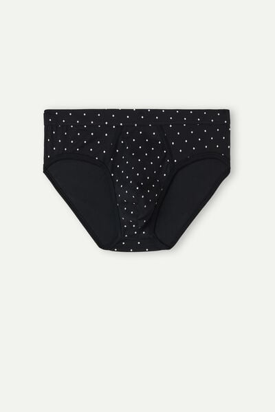 Stretch Supima® Cotton Dotted Knickers