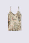 Top in Raso di Viscosa Golden Goddess