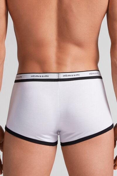 Boxerky Elastické Bavlny Supima® s Logem