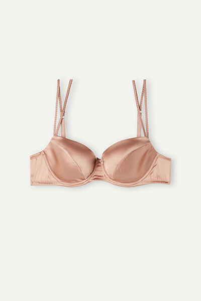 Sofia Natural Lift Balconette Bra in Silk