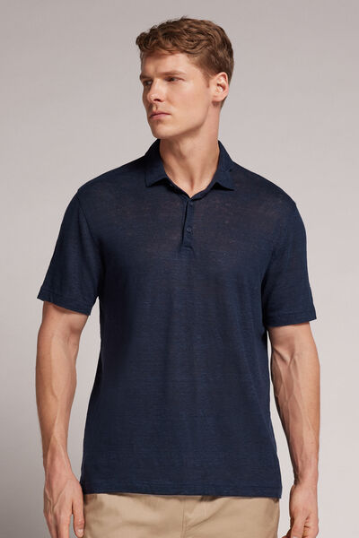 Linen Polo Shirt