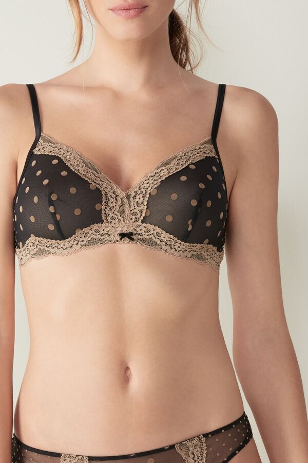 Flirty Nudes Triangle Bra