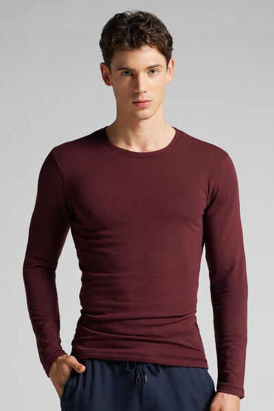 Maglia a Manica Lunga in Modal Cashmere