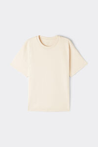 Short-Sleeved Cotton Top