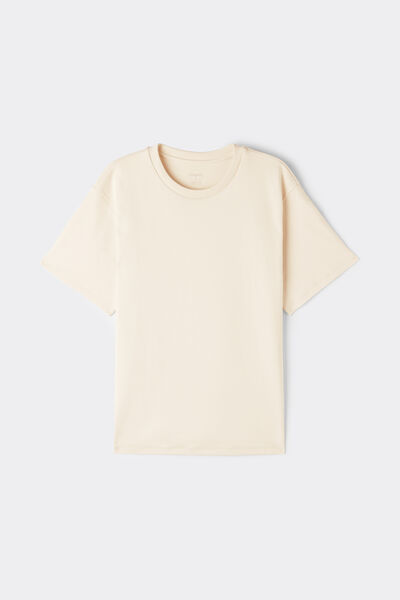 Maglia Manica Corta in Cotone Luxury
