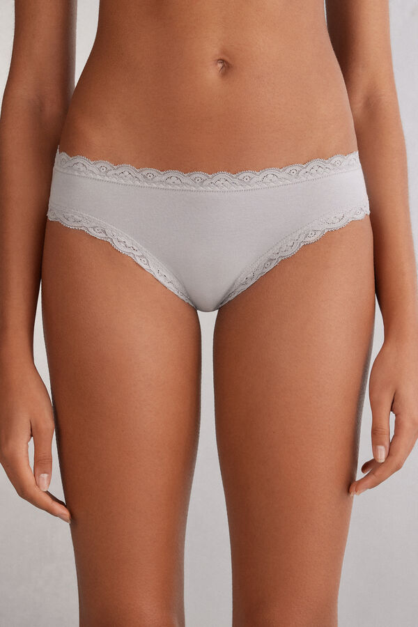Cotton and Lace Knickers
