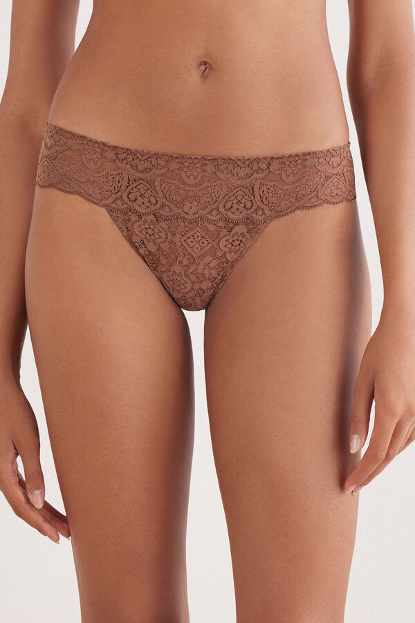 Tanga en dentelle
