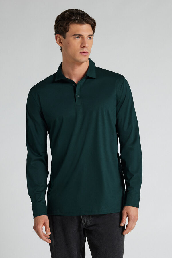 Polo en coton Premium merceris&eacute;