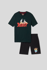 Kratka pidžama od pamuka s otiskom Asterixa i Obelixa