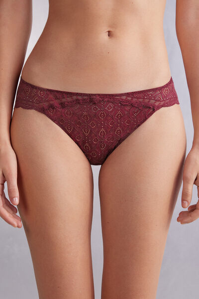 Low-Rise Lace Briefs