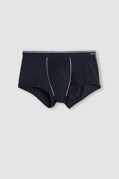 Superior Cotton Boxers with Exposed Elasticated Waistband