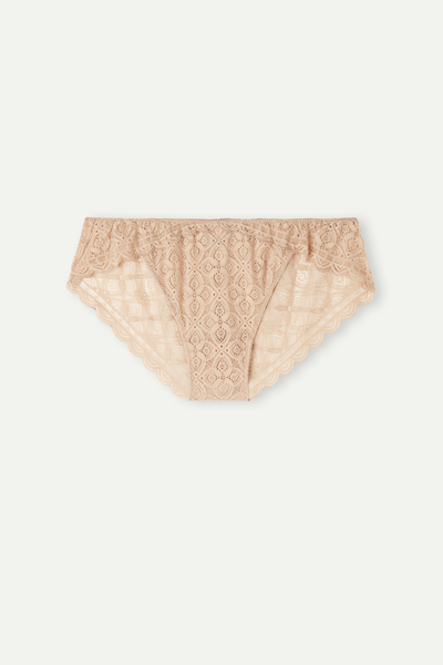 Culotte en dentelle à taille basse