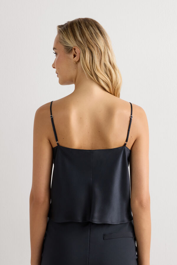 Short Silk Camisole