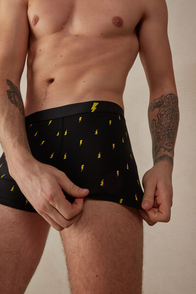 Stretch Supima® Cotton Lightning Bolt Boxers