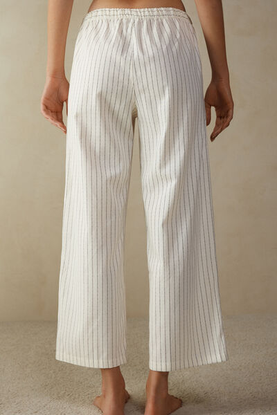 Pantalone in Tela di Cotone Romantic Heritage