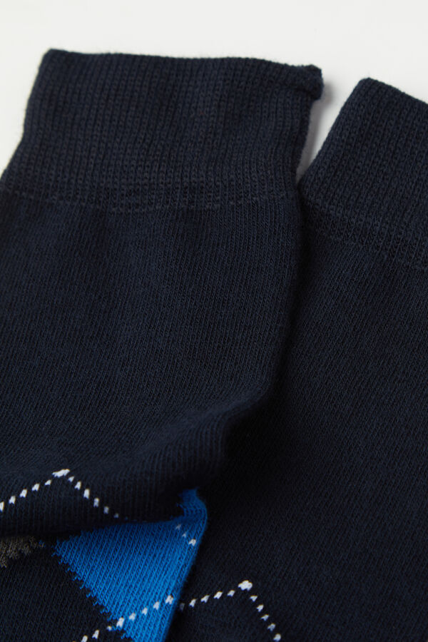 Μακριές Κάλτσες από Soft Cotton με Σχέδιο