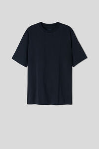 Cotton Interlock Oversized T-Shirt